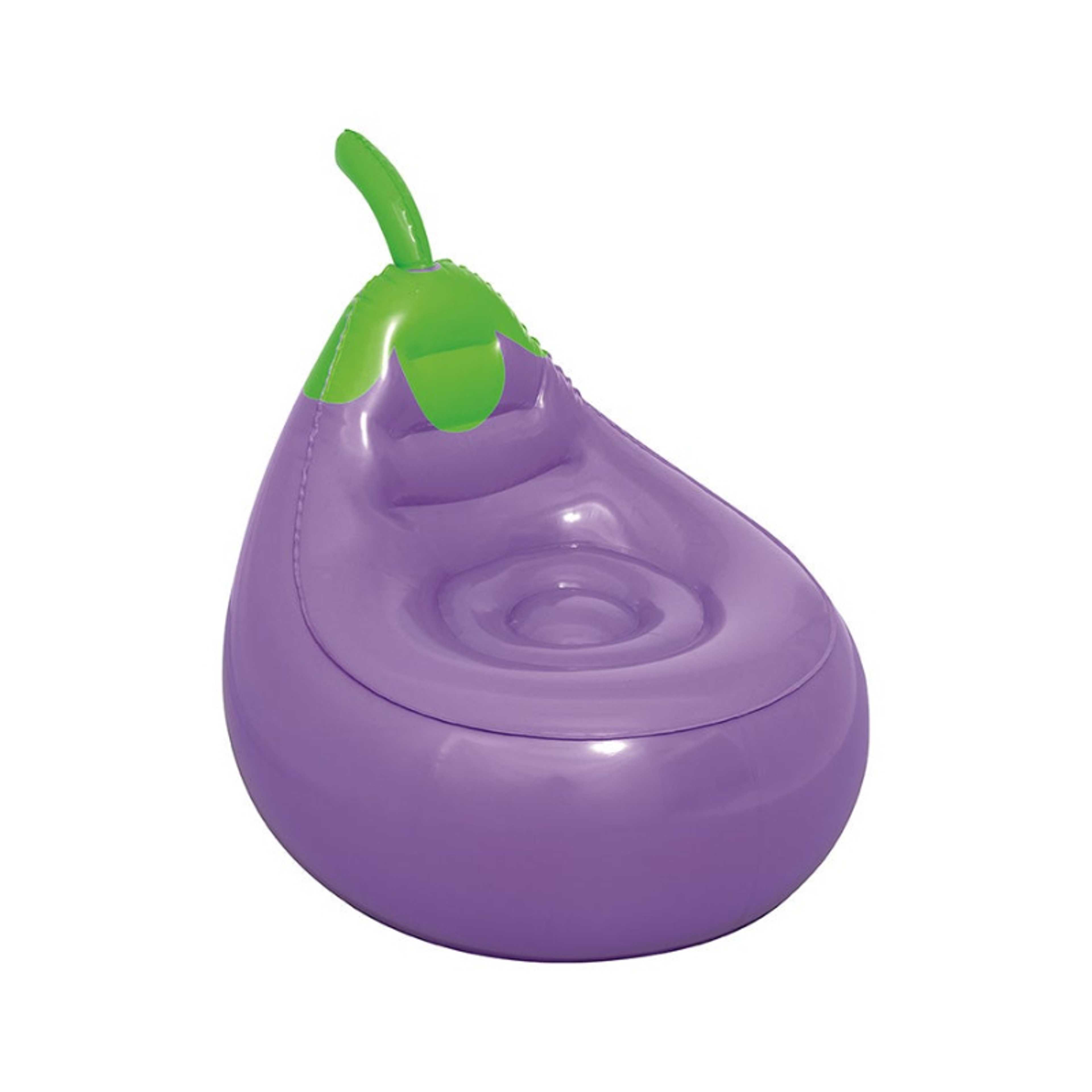 Eggplant Fruity Kiddie Lounge Chair - Product Main Image