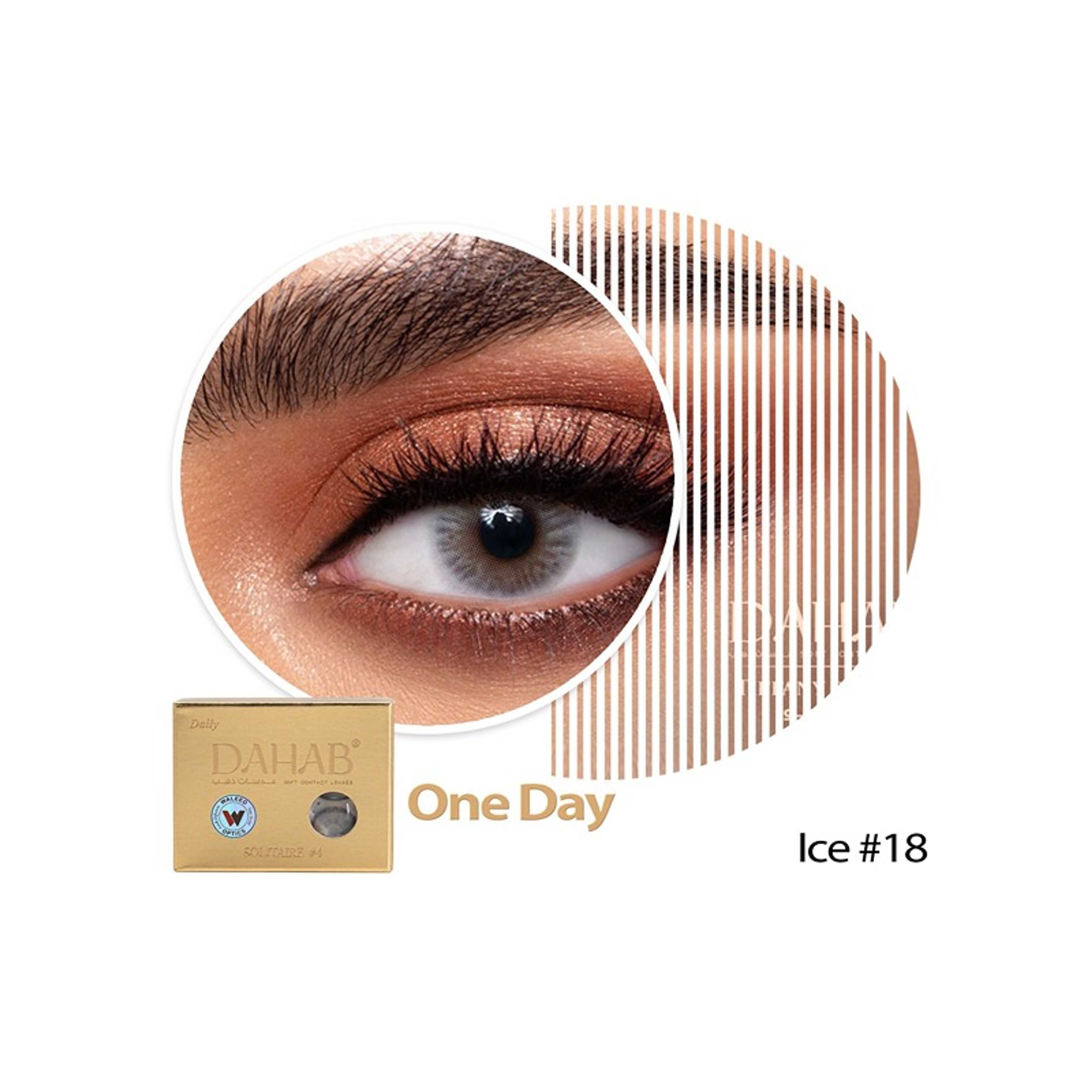 Dahab-Dahab Daily Lenses Ice No18 - Product Main Image
