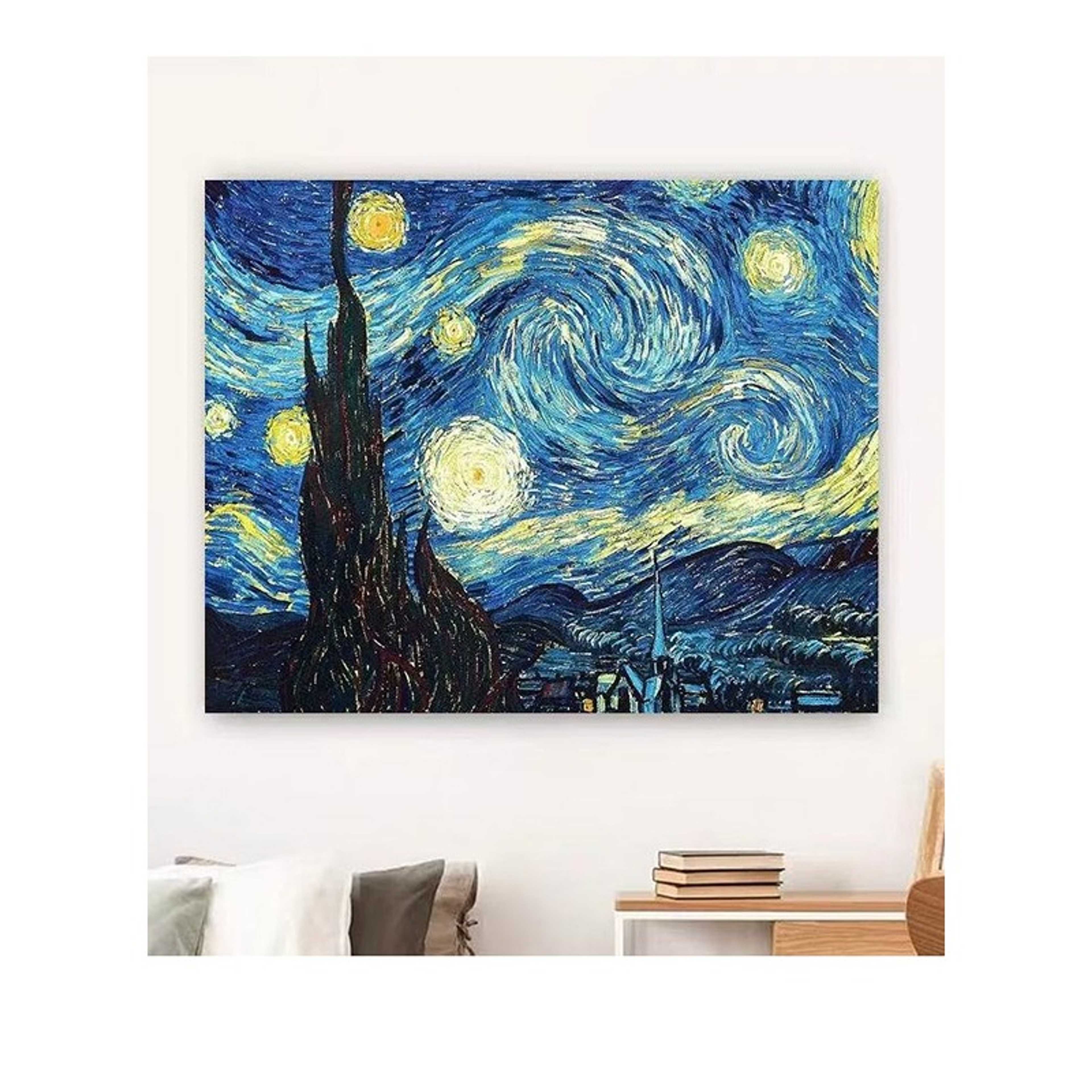 DIY 5D Diamond Crystal Picture Art Wall Decor Kit Blue/Yellow/Black - Product Main Image
