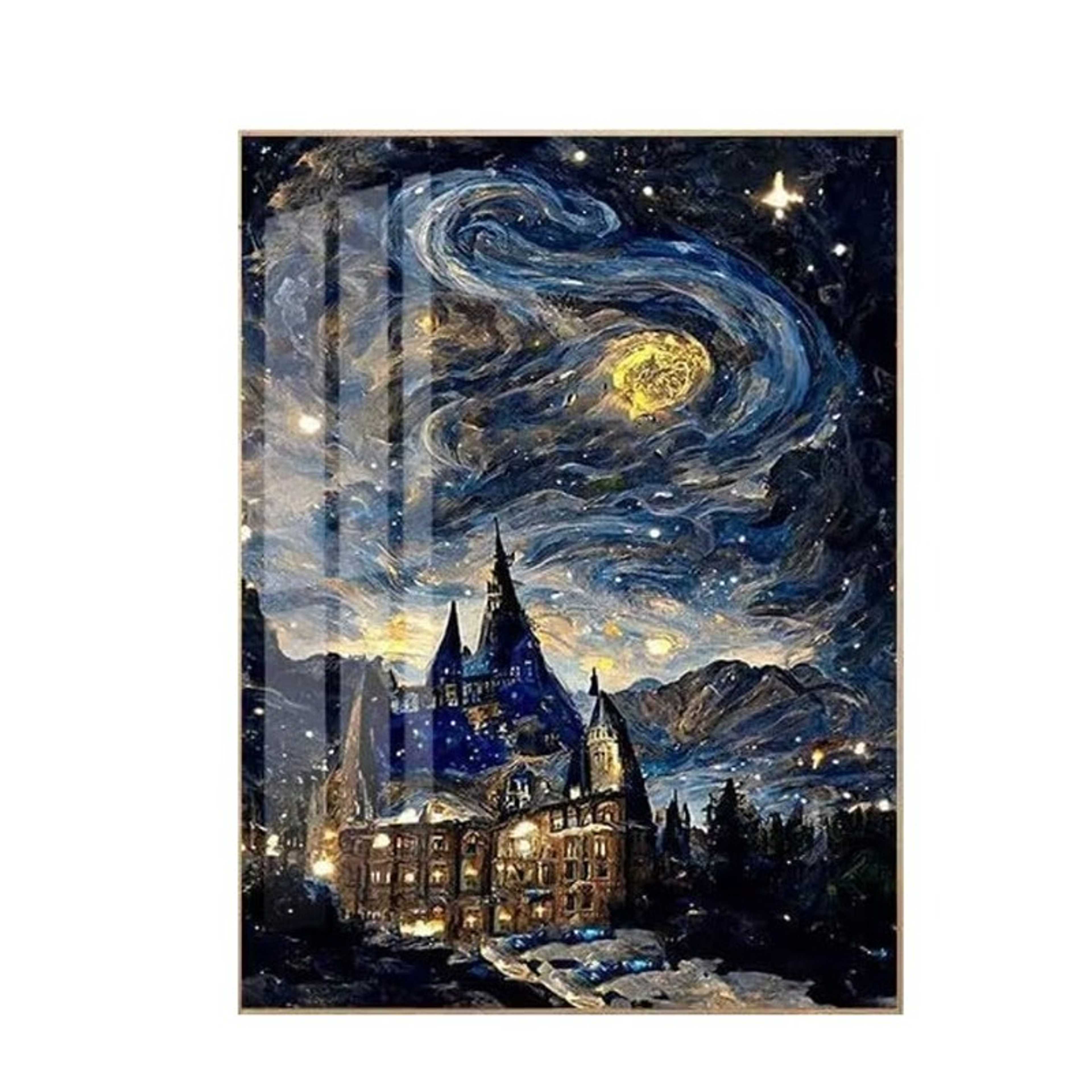 Diamond Painting, Diamond Art Painting Kits for Adults Kids, Diamond Painting Moon Kits, Home Wall Decor Art DIY Crafts Kits Perfect for Gift30*40CM（No frame included）） - Product Main Image